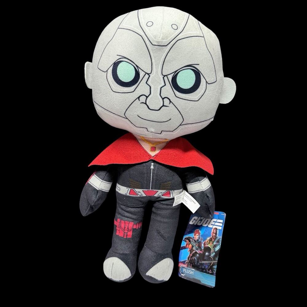 G.I. Joe Destro Plush 13 in Toy Factory Hasbro 2022 Official